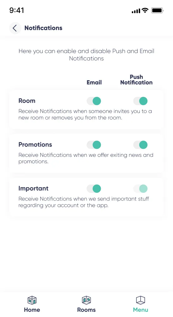 Notifications Preview