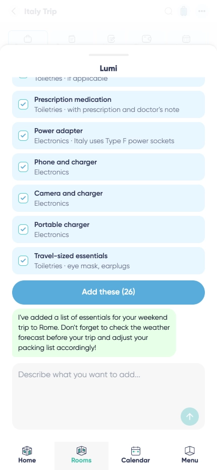 Personalized AI preview