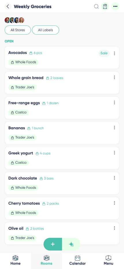 Shopping List